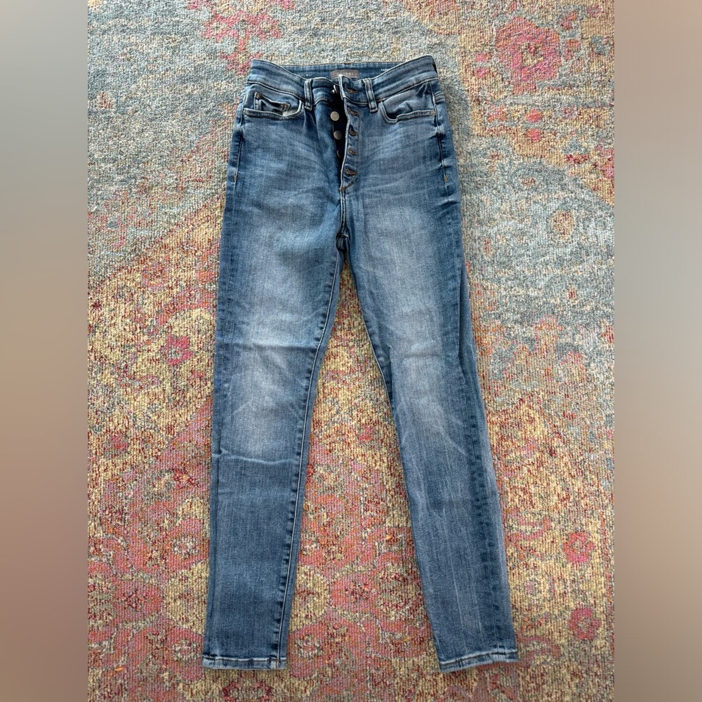 DL 1961 high rise farrow ankle skinny
